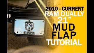 Gatorback 20102018 Ram 3500 DRW 21quot Install [upl. by Suoicul]