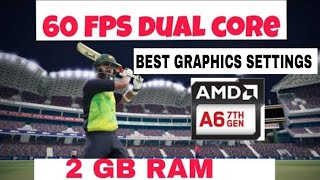 Ashes Cricket 2017 Best Graphics settings Low end Pc [upl. by Ariait]