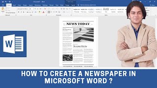 How to Create a Newspaper in Microsoft Word [upl. by Leahci]