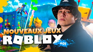 DÉCOUVERTE DES JEUX PÉPITES SUR ROBLOX part 1 [upl. by Allertse84]