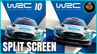 WRC 10 PlayStation 5 Split Screen Review [upl. by Ppik]