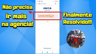 Regularizar acesso Caixa tem Finalmente resolvido 2021 [upl. by Ycat]