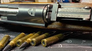 Swiss K31 75X55mm [upl. by Innavoeg]