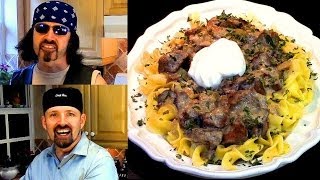 quotCrock Pot Beef Stroganoffquot  The Chef Ron Lock Show S1E11 [upl. by Annora]