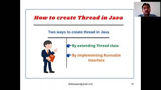 Creating Threads in java [upl. by Euqnom]