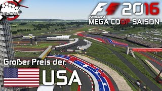 F1 2016 MEGA COOP SAISON 27  Lauf 11  USA  Qualifying  Lets Play F1 2016 Mega Coop [upl. by Lavona]