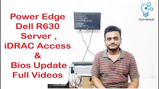 Power edge dell 630 server idrac Login and Bios setup [upl. by Annibo358]