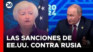 EEUU aprobó medidas para actuar contra la evasión de las sanciones por parte de Rusia [upl. by Shirley]