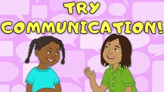 TRY COMMUNICATION  Kids Communication Song  Verbal Skills 1 [upl. by Miru]