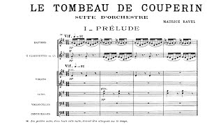 Maurice Ravel  Le tombeau de Couperin original orchestration 19171919 [upl. by Tiffani]