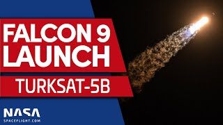 SpaceX Falcon 9 Launches Turksat 5B [upl. by Adriana412]