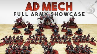 ADEPTUS MECHANICUS Warhammer 40k Army Showcase  Siege Studios [upl. by Hoy202]