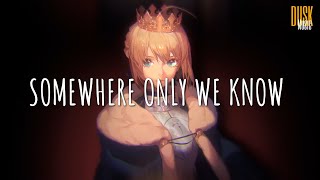 Somewhere Only We Know lofi  Gustixa amp Rhianne  Vietsub  Lyric [upl. by Dduj268]