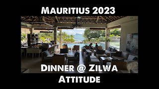 What’s for dinner  Zilwa Attitude Hotel Mauritius 2023 [upl. by Aneehsar]