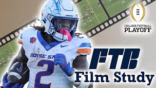 MISSION IMPOSSIBLE Slowing Down Boise State RB Ashton Jeanty CFP Round 2 Preview  FTB Film Study [upl. by Ayoral559]