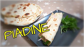 Piadine fatte in casa con Monsieur Cuisine Connect e Plus [upl. by Uni]