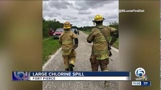 Large chlorine spill in St Lucie County [upl. by Reeves469]