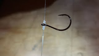 How To Tie A Drop Shot Hook  Improved [upl. by Casta]