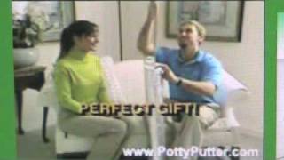 Potty Putter TV Commercial [upl. by Ellenod]