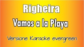 Righeira  Vamos a la Playa Versione Karaoke Academy Italia [upl. by Roarke]