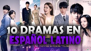 LOS 10 MEJORES DORAMAS EN ESPAÑOL LATINO [upl. by Nnire]