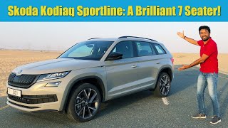 Skoda Kodiaq Sportline SUV 2020 Detailed Review [upl. by Sudoeht]