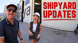 WE ARE BACK to our weekly Bering 75 Boat Build UPDATES every Saturday 😝🎉 Eps 37 [upl. by Ontina]