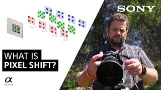 What is Sony Pixel Shift  Sony Alpha Cameras [upl. by Haroppizt259]