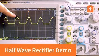 Half wave Rectifier Explained [upl. by Rumery]