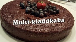 Kladdkaka med äkta chokladglasyr [upl. by Blynn]