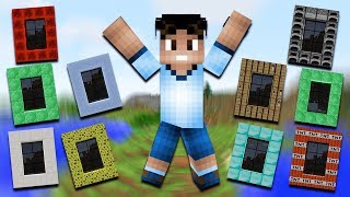 MINECRAFT MODS  MAS DE 40 NUEVOS PORTALES EN MINECRAFT  MODS PARA MINECRAFT [upl. by Uon]