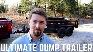 Ultimate Dump Trailer  MAXXD 6x12  Trailer Buying Tips Hauling Firewood Rock amp Round Bales [upl. by Yearwood]