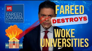 CNN’s Fareed Zakaria exposes wokeDEI Universities like Harvard  clips from Bill Maher Must watch [upl. by Spense]