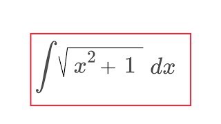 Integral sqrtx21 [upl. by Eimyaj]