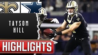 Taysom Hill Every Play vs Cowboys  Week 2 Highlights [upl. by Cleavland135]