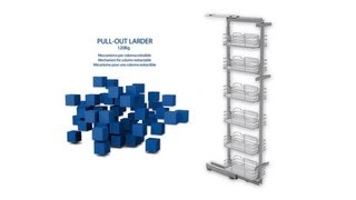 SIGE SPA  Pullout larder Installation video [upl. by Turrell]