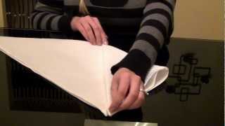 •••Relaxing Napkins Folding Tutorial••• [upl. by Read498]