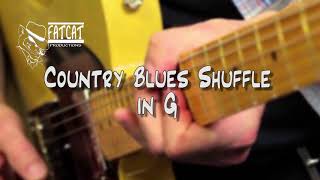 Country Shuffle Blues Backing Track in G [upl. by Sou755]