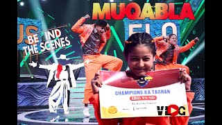 MUQABALA  Street Dancer  Tushar Shetty Sir  Florina Gogoi  Finalist [upl. by Orpheus422]