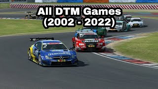 DTM Games Evolution 2002  2022 [upl. by Daly]