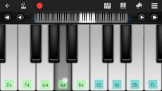 Onek Sadhonar Pore Ami Perfect Piano Tutorial [upl. by Bobby]