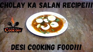 Cholay Ka Salan Recipe By Desi Cooking Food [upl. by Eidolem506]