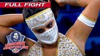 LUCHA COMPLETA Mano a mano de Mujeres EN JAULA  Lucha Libre AAA Worldwide [upl. by Varrian]