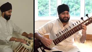 Raag Bageshri  Jasdeep Singh Degun  Harkiret Bahra  Sitar Solo for Gurpurnima [upl. by Hausmann557]