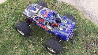 Tmaxx 3300KV Brushless  First Run on 3S [upl. by Coucher]