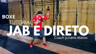 Boxe para Iniciantes 2019  Tutorial Jab e Direto 1 [upl. by Bijan265]