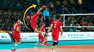 200 IQ Volleyball  Smartest Plays In Volleyball [upl. by Htebasile]