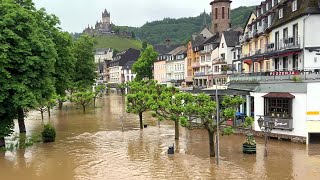 Pfingsthochwasser  Cochem an der Mosel 19052024  EMS Media TV [upl. by Alemrac825]