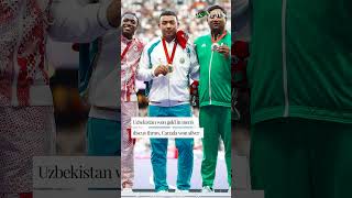 Pakistan’s Haider Ali wins bronze at Paris Paralympics discus throw [upl. by Elstan428]