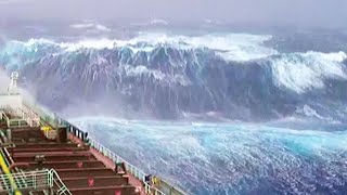 10 ONDAS GIGANTES CAPTURADAS POR CÂMERAS [upl. by Sirrom]